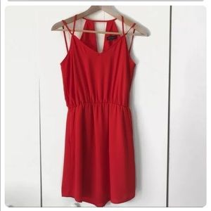 Strappy BLACK cinched waist with pockets size 14